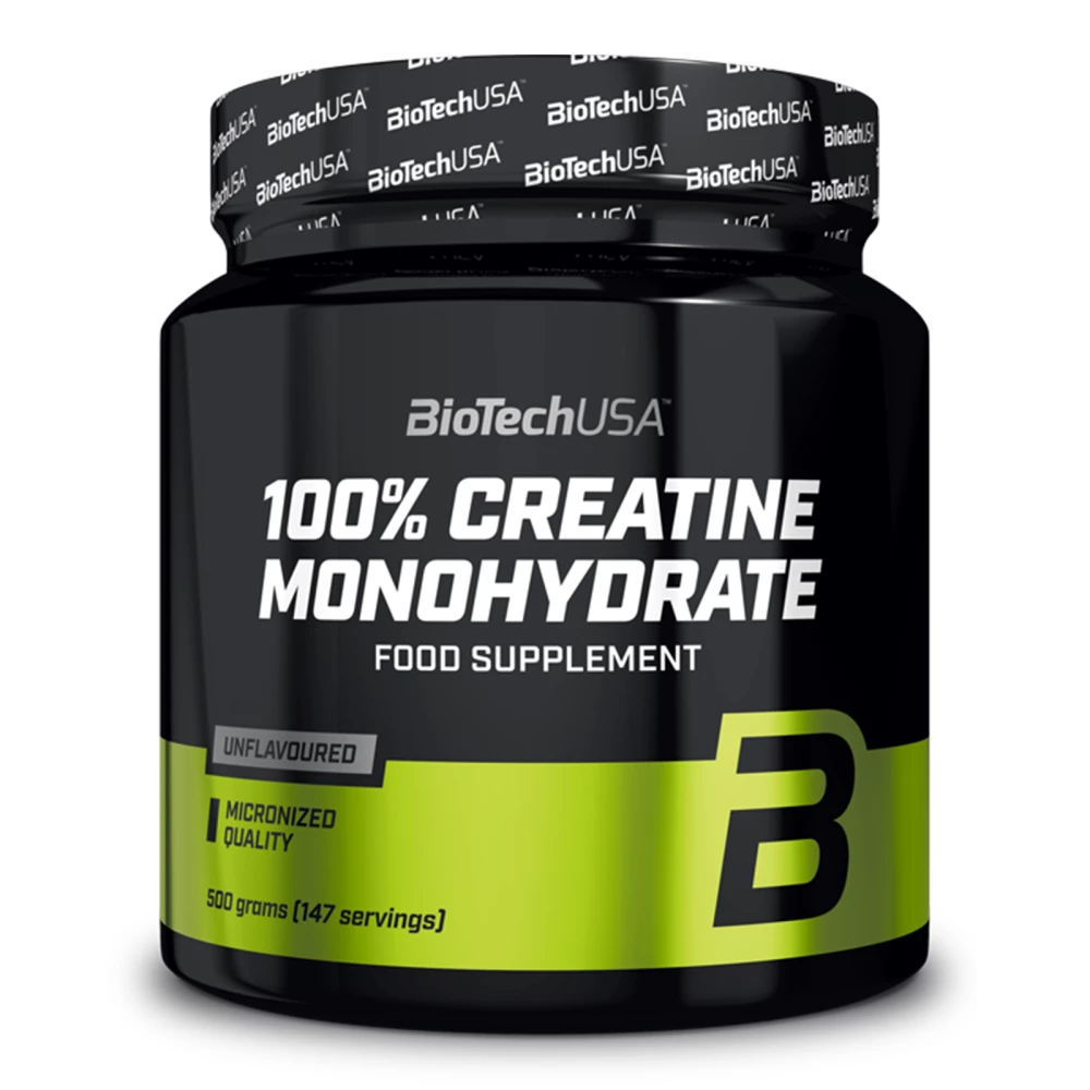 100% Creatine Monohydrate - 500g, Saveur neutre