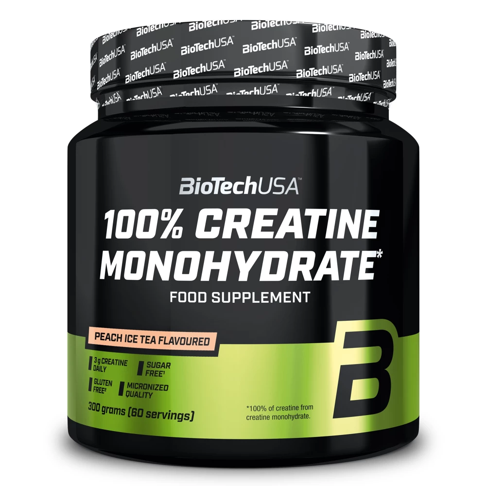 100% Creatine Monohydrate - 300g, Peach Ice Tea