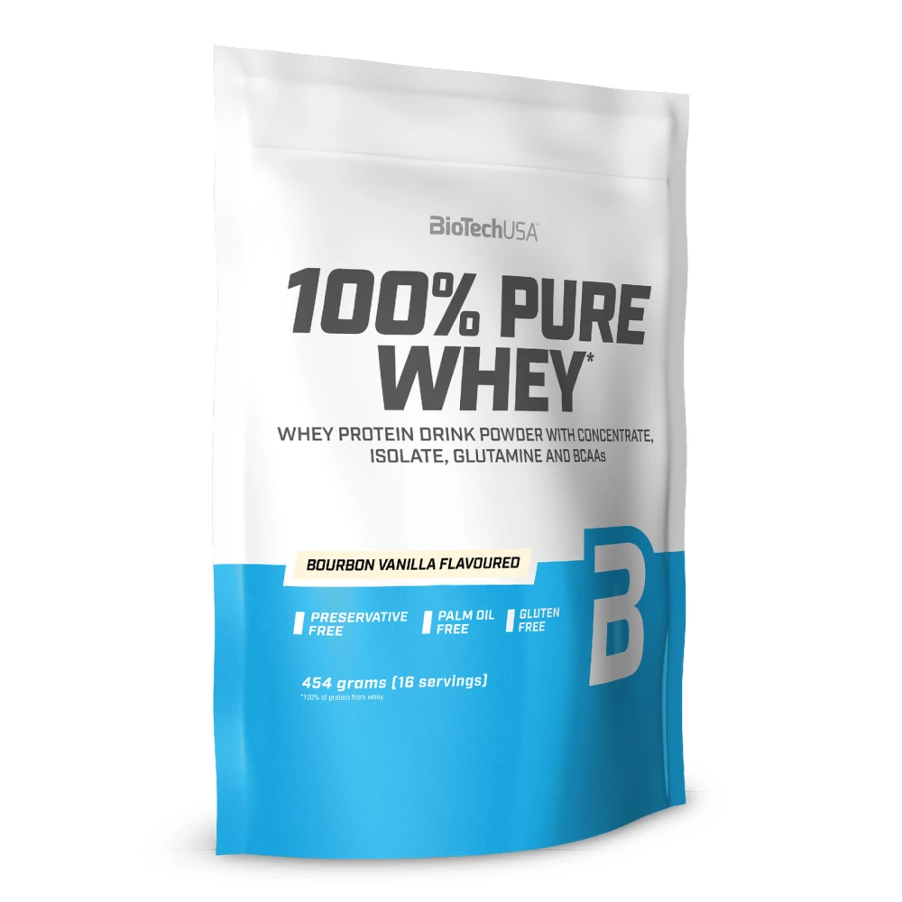 100% Pure Whey - 454g, Bourbon Vanilla
