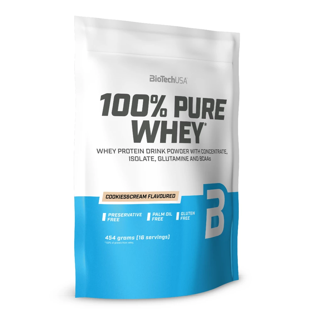 100% Pure Whey - 454g, Cookies & Cream