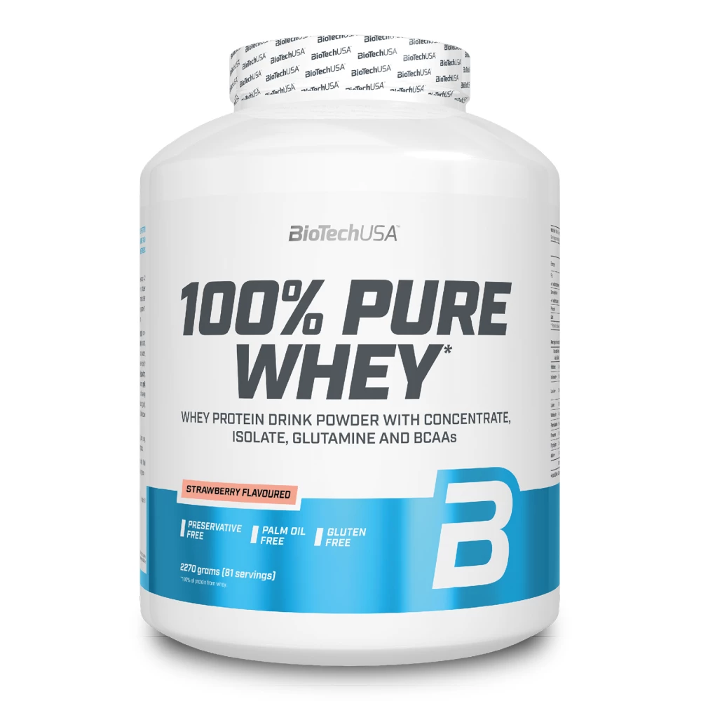 100% Pure Whey - 2270g, Fraise