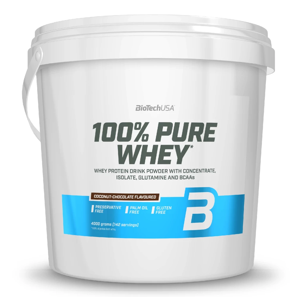 100% Pure Whey - 4000g, Coconut Chocolate