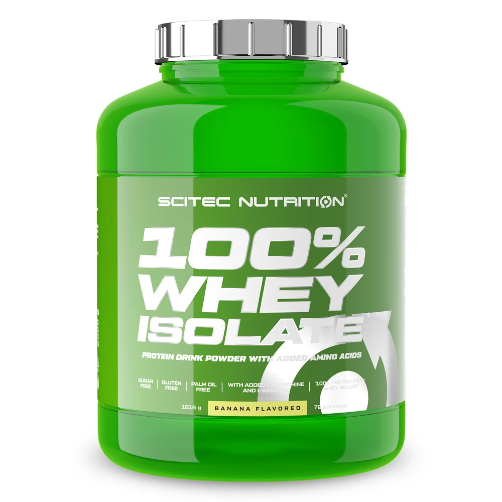 100% Whey Isolate - 1816g, Banana