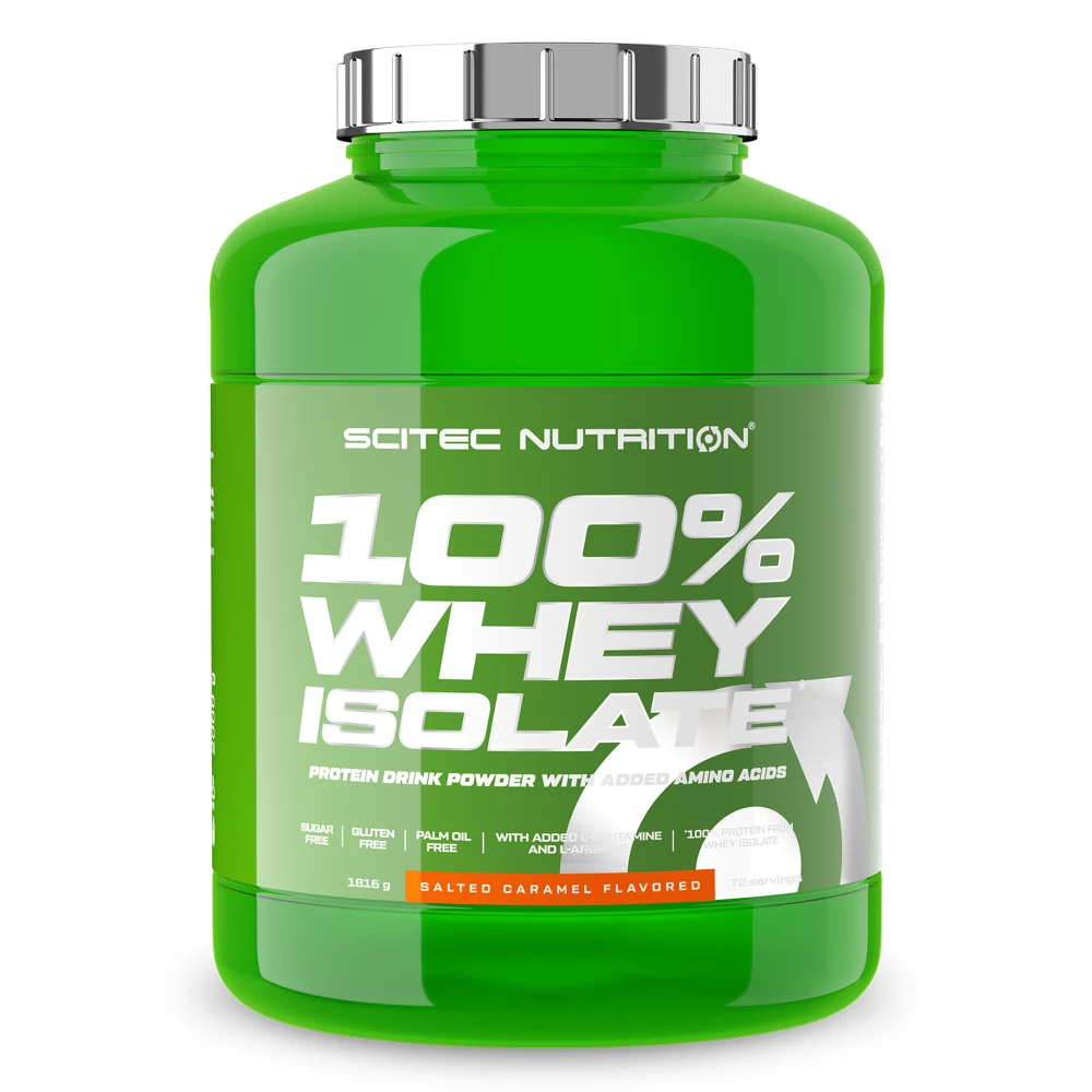 100% Whey Isolate - 1816g, Salted Caramel