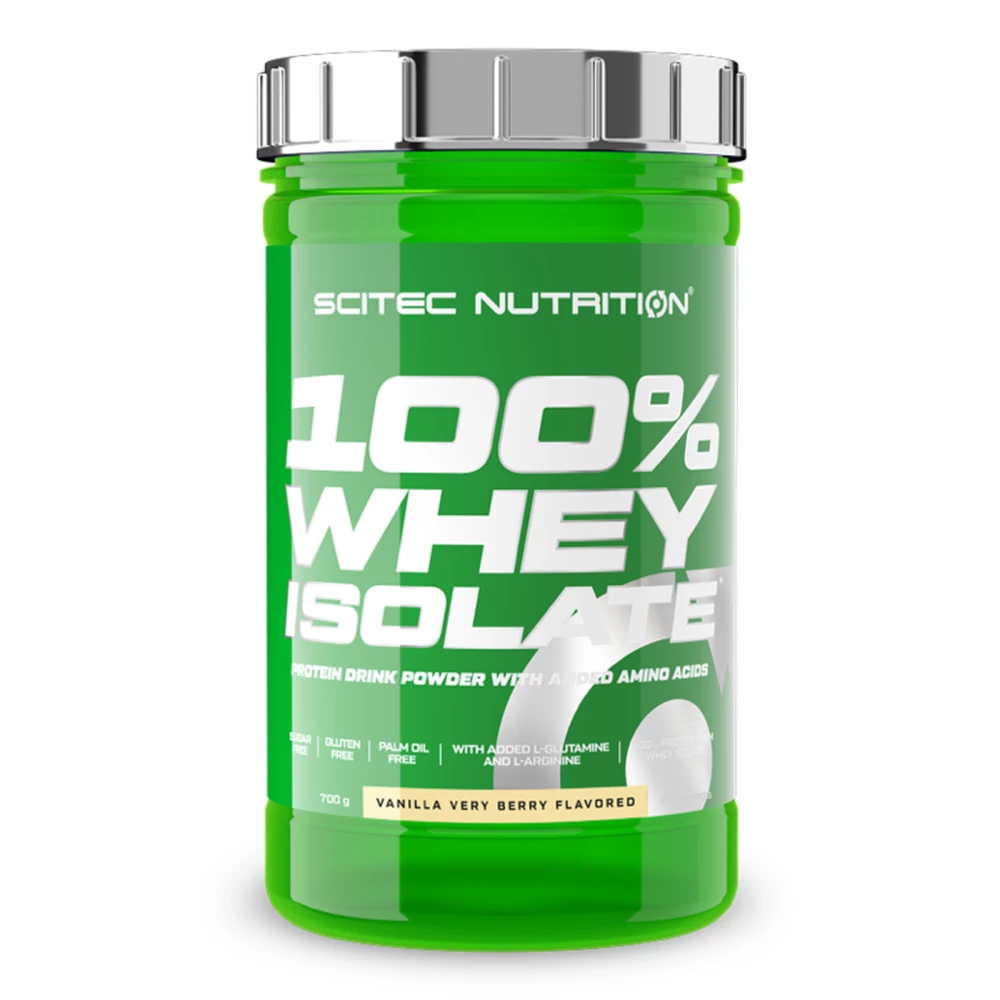 100% Whey Isolate - 700g, Vanilla Very Berry