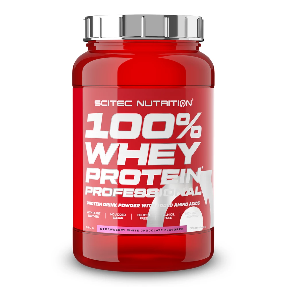 100% Whey Protein Professional - 920g, Strawberry White Chocolate