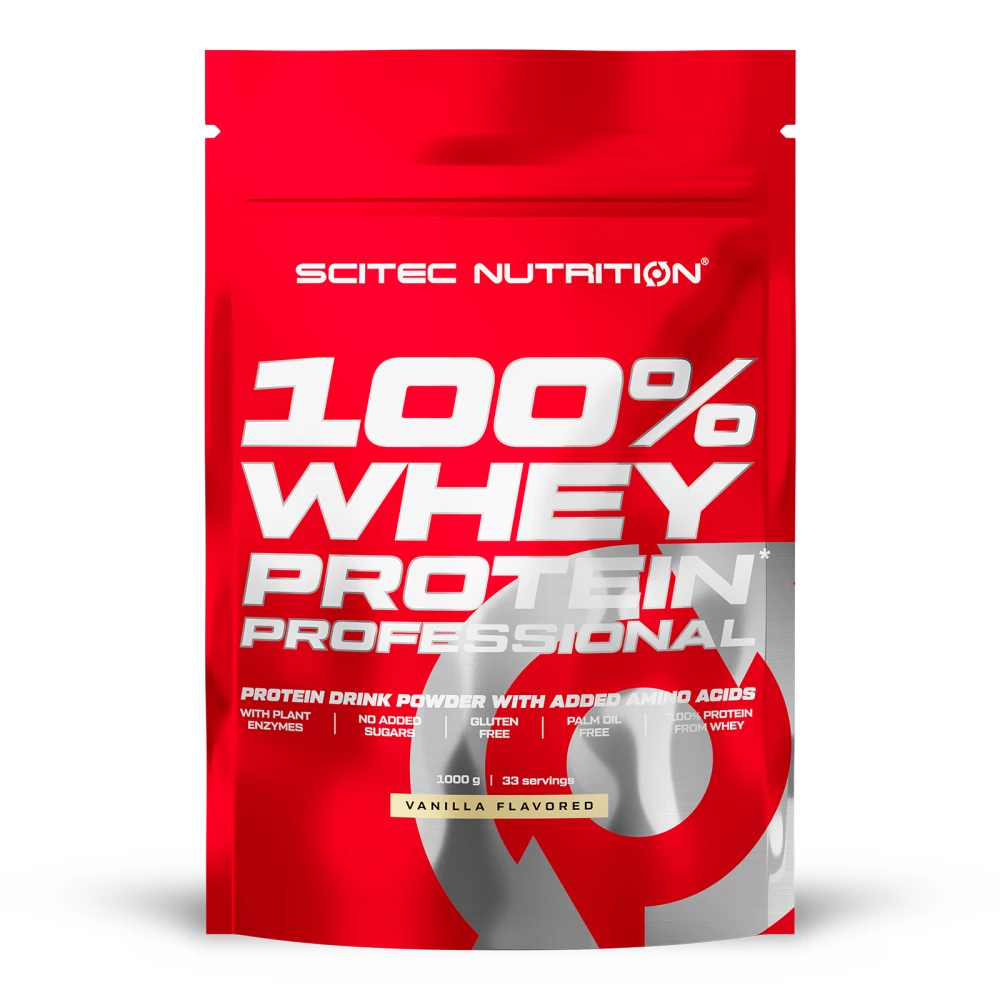 100% Whey Protein Professional - 1000g, Vanilla