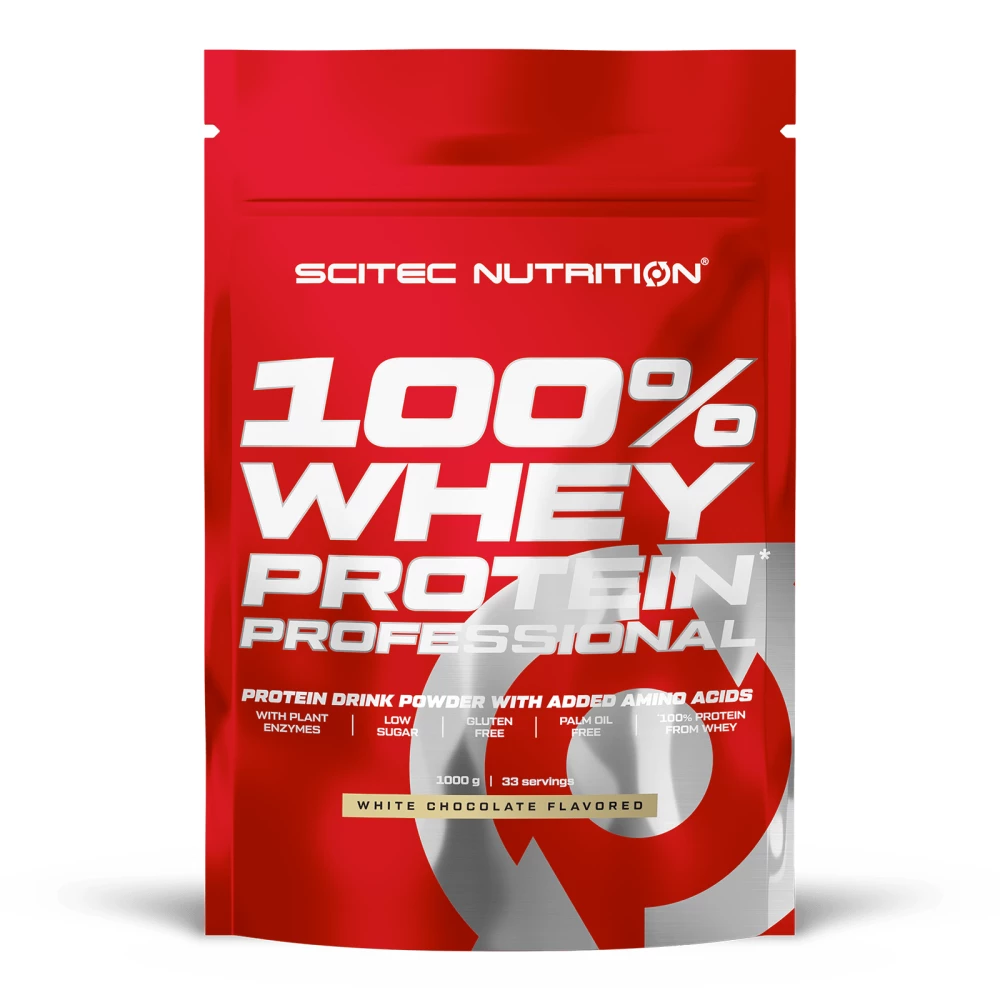 100% Whey Protein Professional - 1000g, White Chocolate