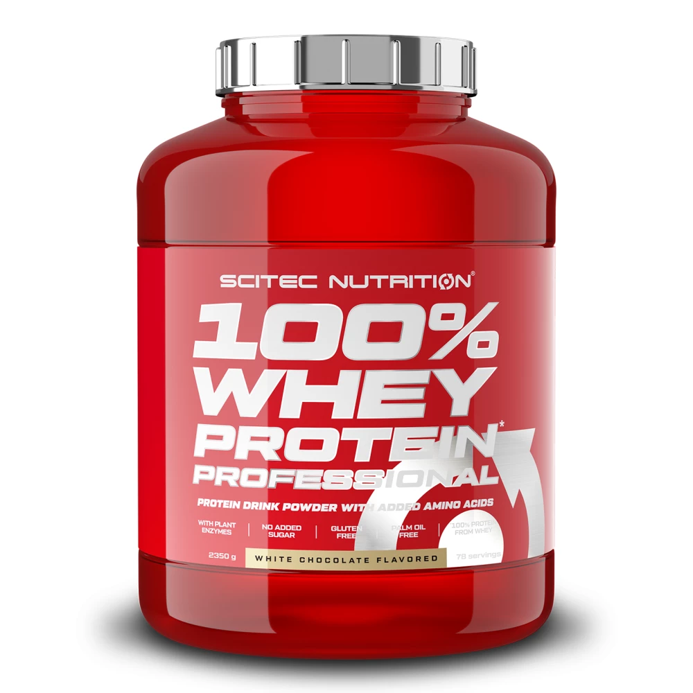 100% Whey Protein Professional - 2350g, White Chocolate