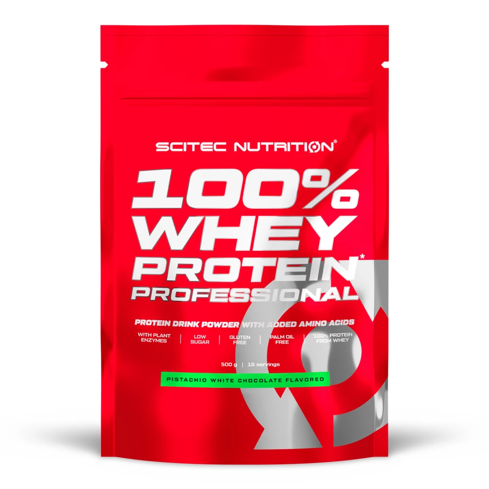 100% Whey Protein Professional - 500g, Pistachio White Chocolate