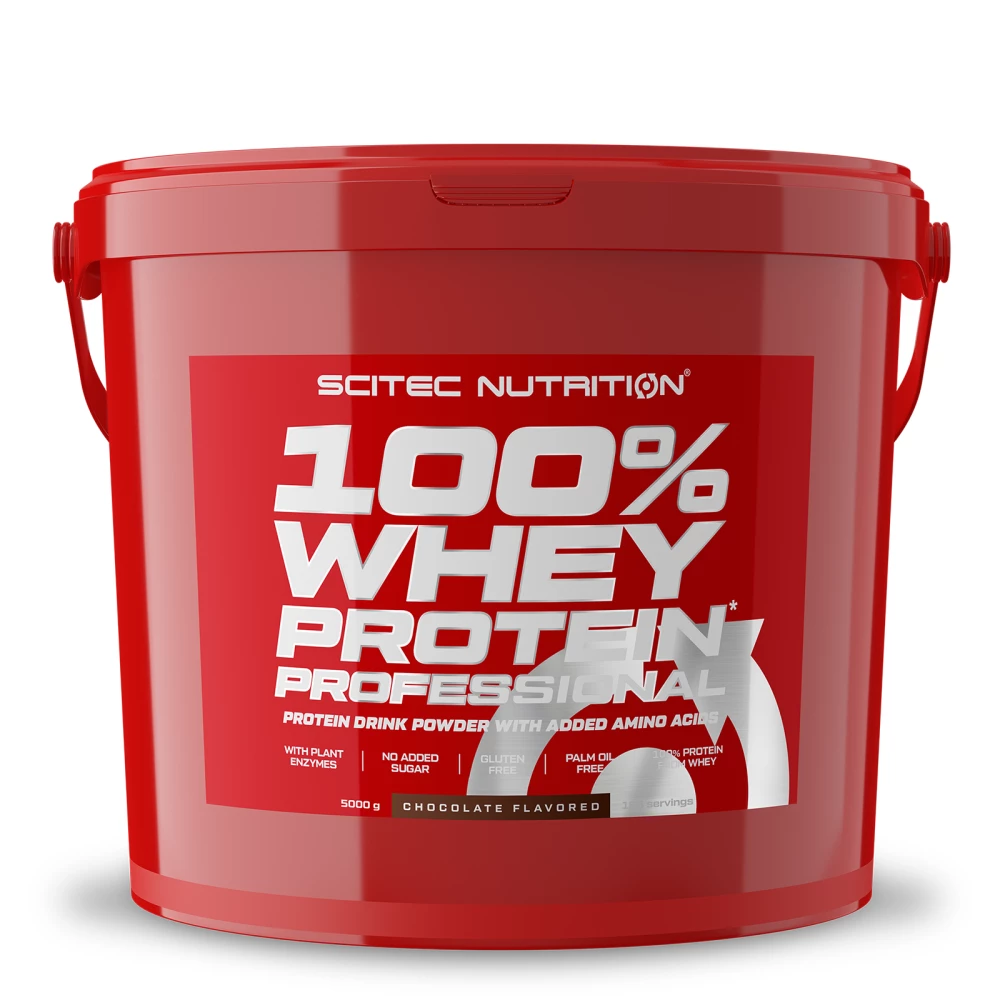 100% Whey Protein Professional - 5000g, Chocolate