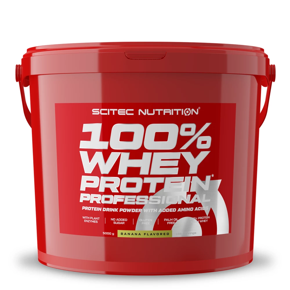 100% Whey Protein Professional - 5000g, Banana