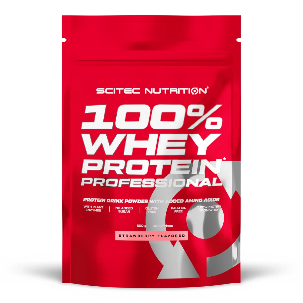 100% Whey Protein Professional - 500g, Fraise