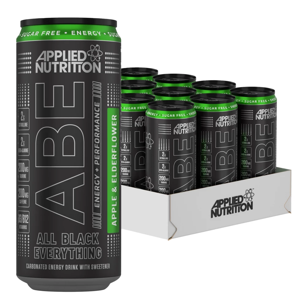 ABE Energy Cans - Pack de 12, Apple Burst