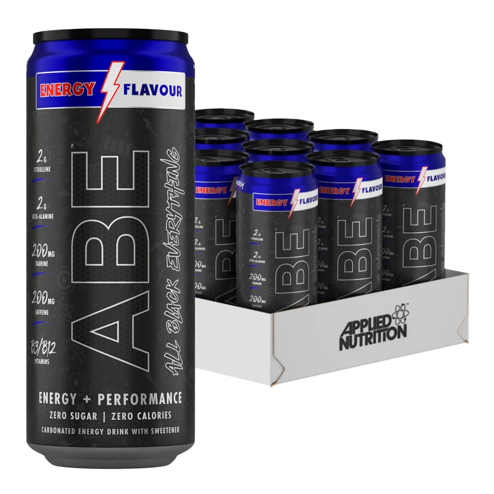 ABE Energy Cans - Pack de 12, Energy