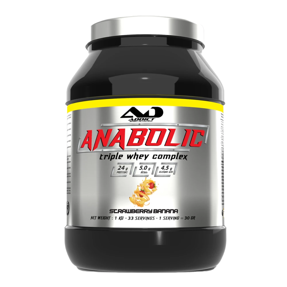 Anabolic Whey Complex - 1000g, Strawberry Banana