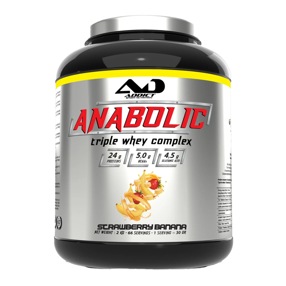 Anabolic Whey Complex - 2000g, Strawberry Banana