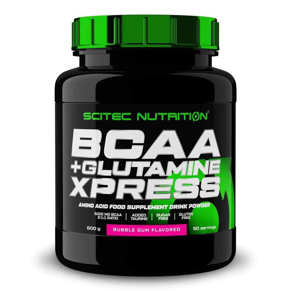 BCAA+Glutamine Xpress - 600g, Bubble Gum