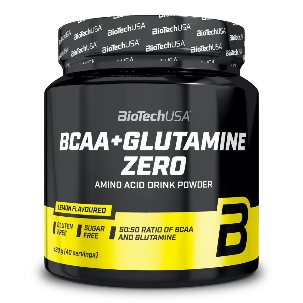 BCAA+Glutamine Zero - 480g, Lemon