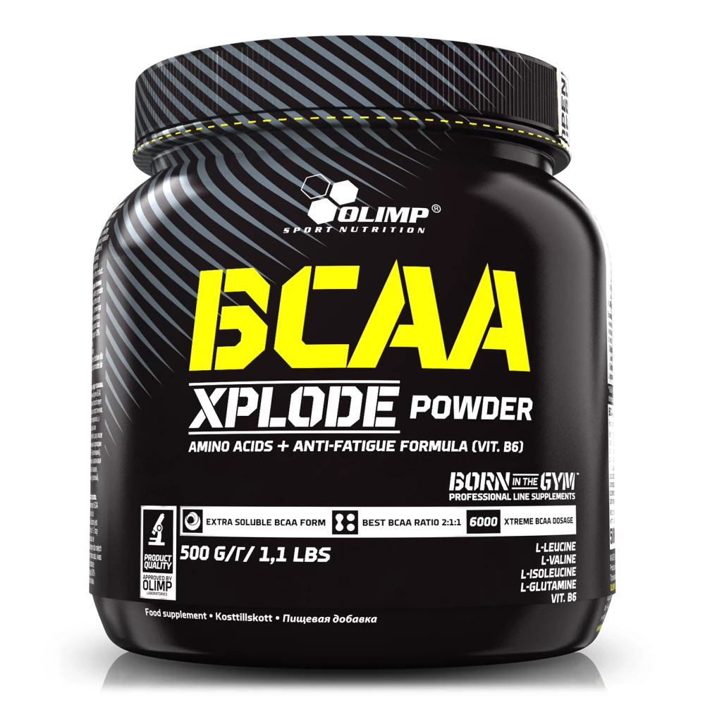 BCAA Xplode Powder - 500g, Fruit Punch