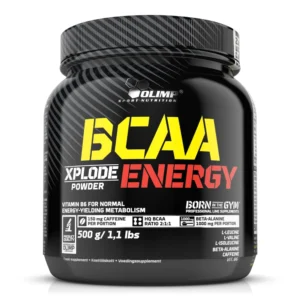 BCAA Xplode Powder Energy - 500g, Fruit Punch