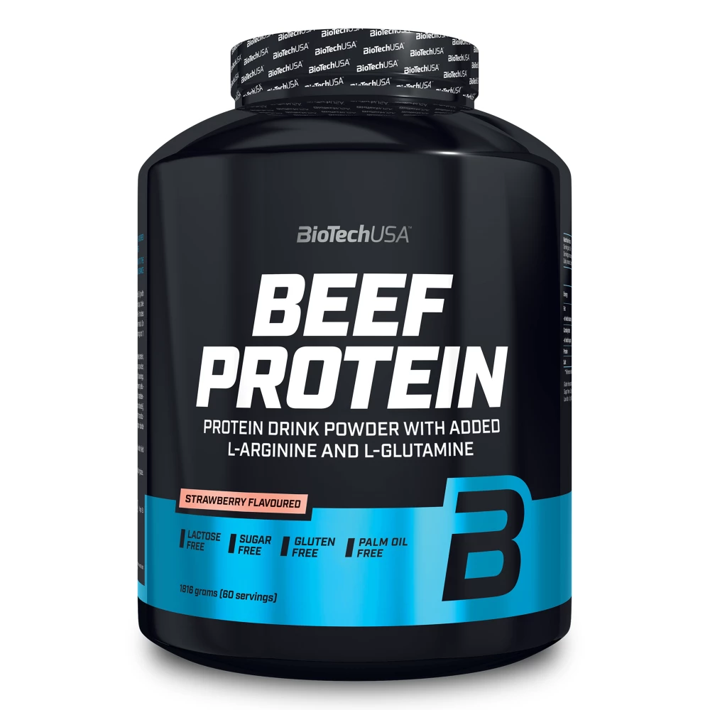 Beef Protein - 1816g, Fraise