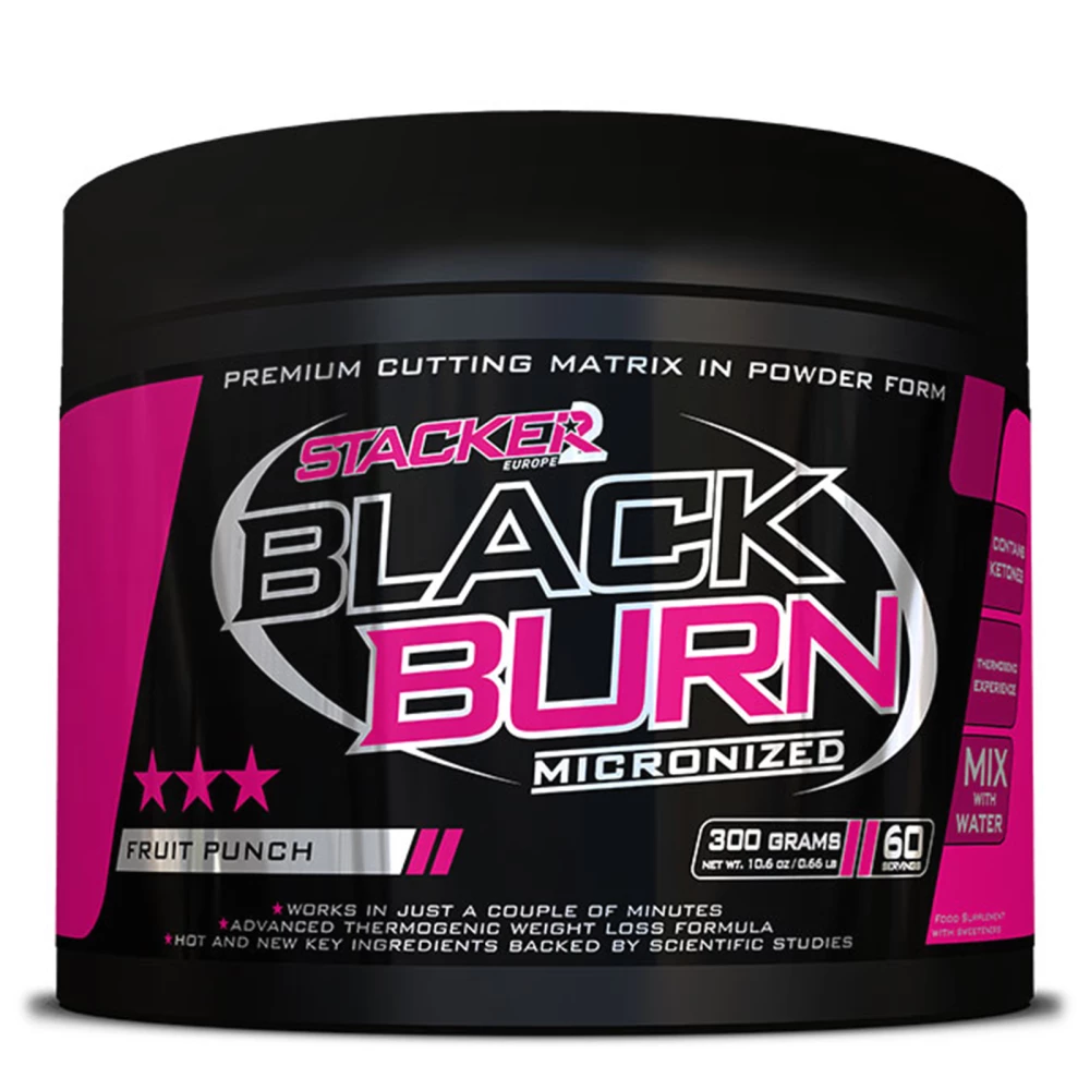 Black Burn Micronized - 300g, Fruit