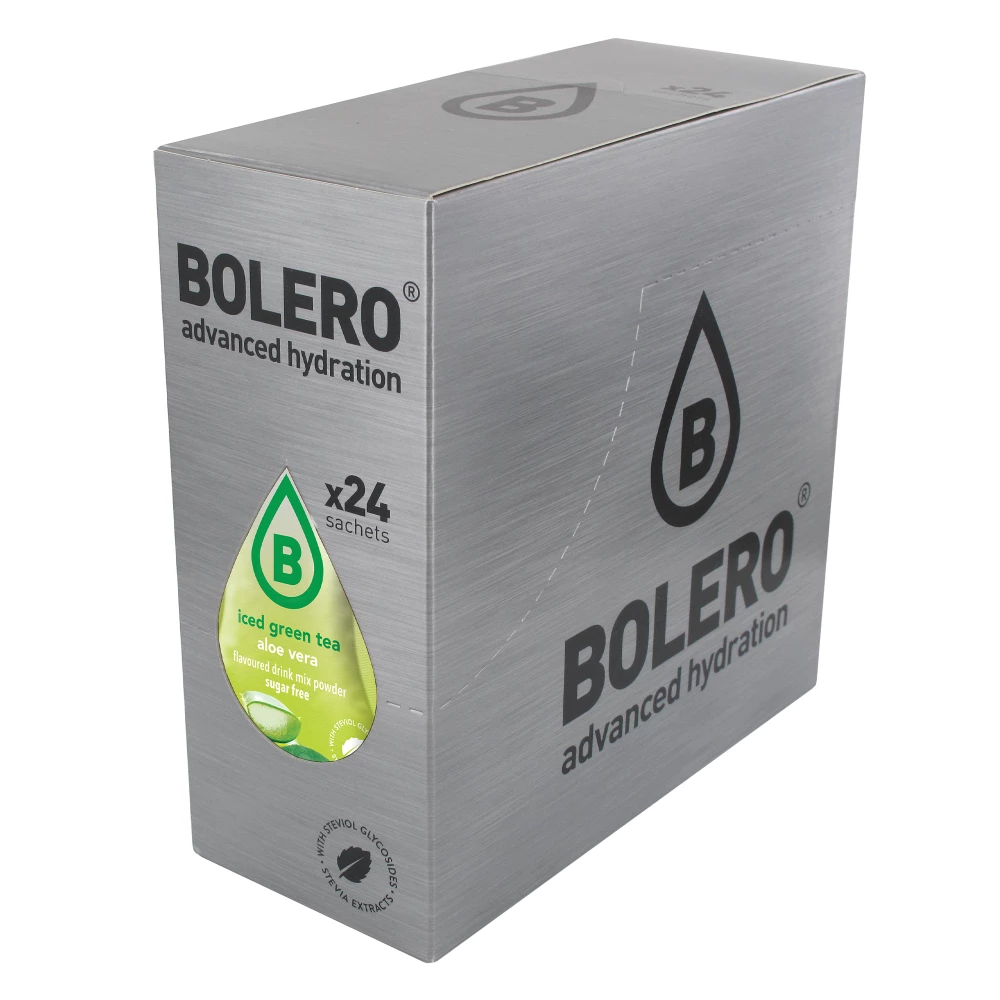 Boissons BOLERO® - Boite de 24, Iced Green Tea Aloe Vera