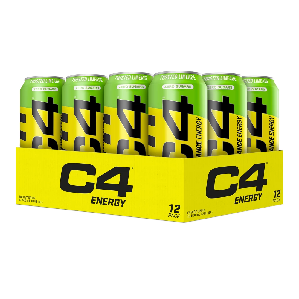 C4 Energy - Pack de 12, Twisted Limade