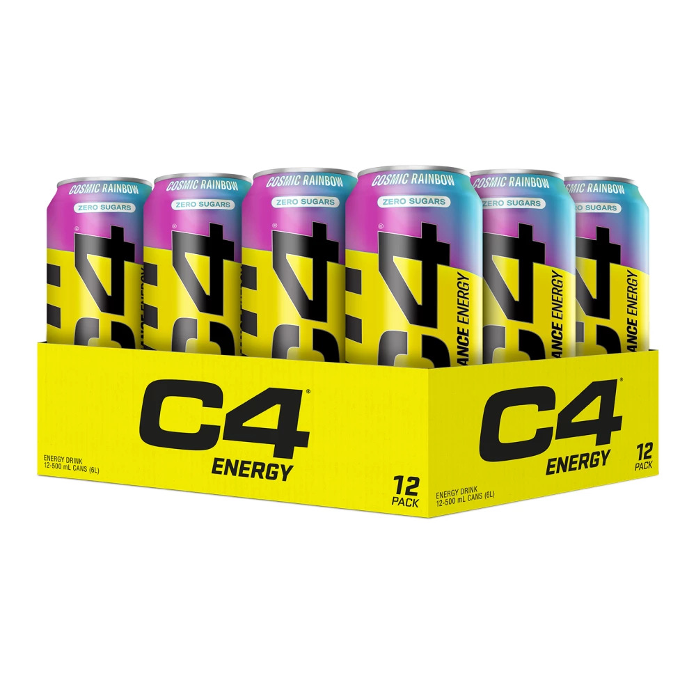 C4 Energy - Pack de 12, Cosmic Rainbow
