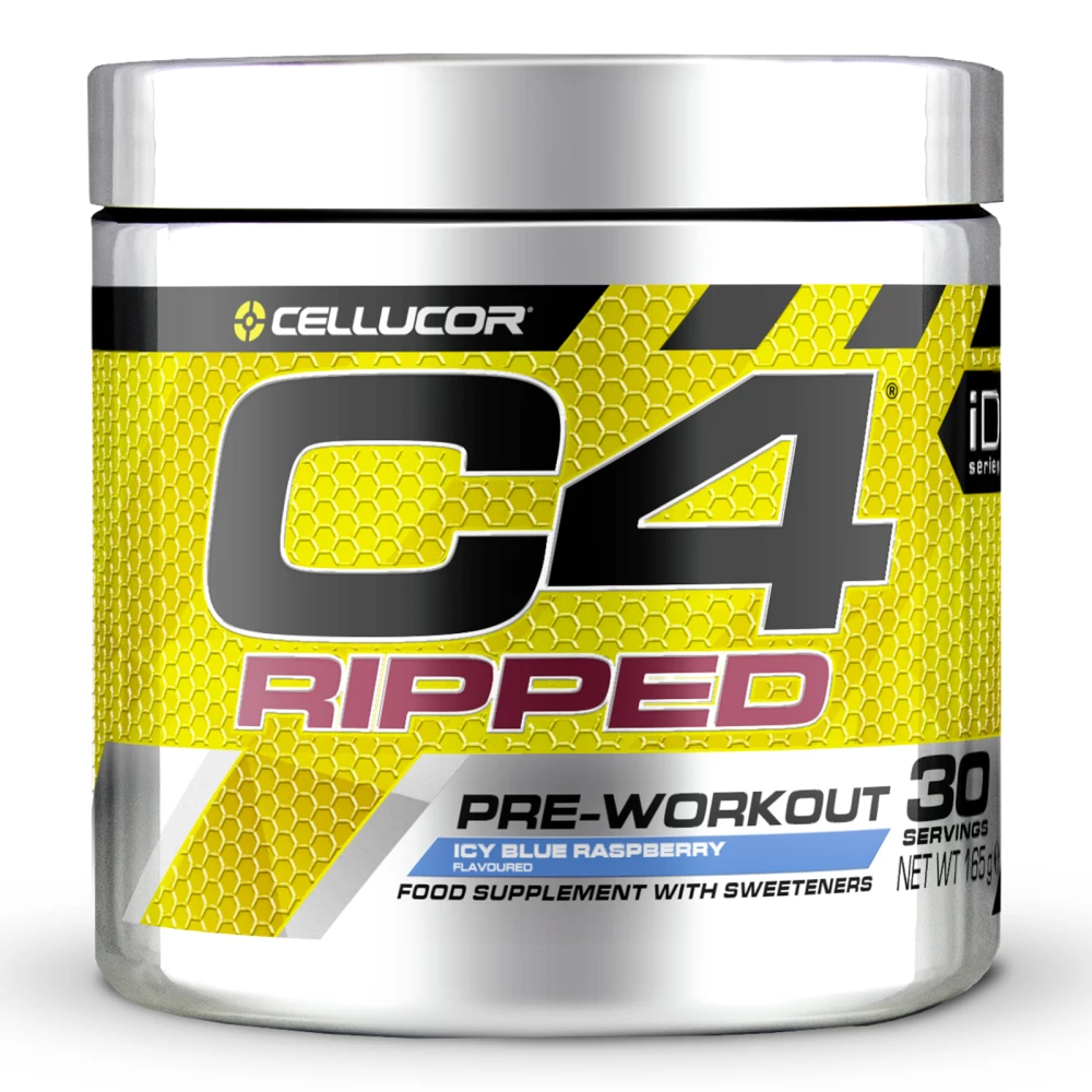 C4 Ripped - 165g, Icy Blue Raspberry