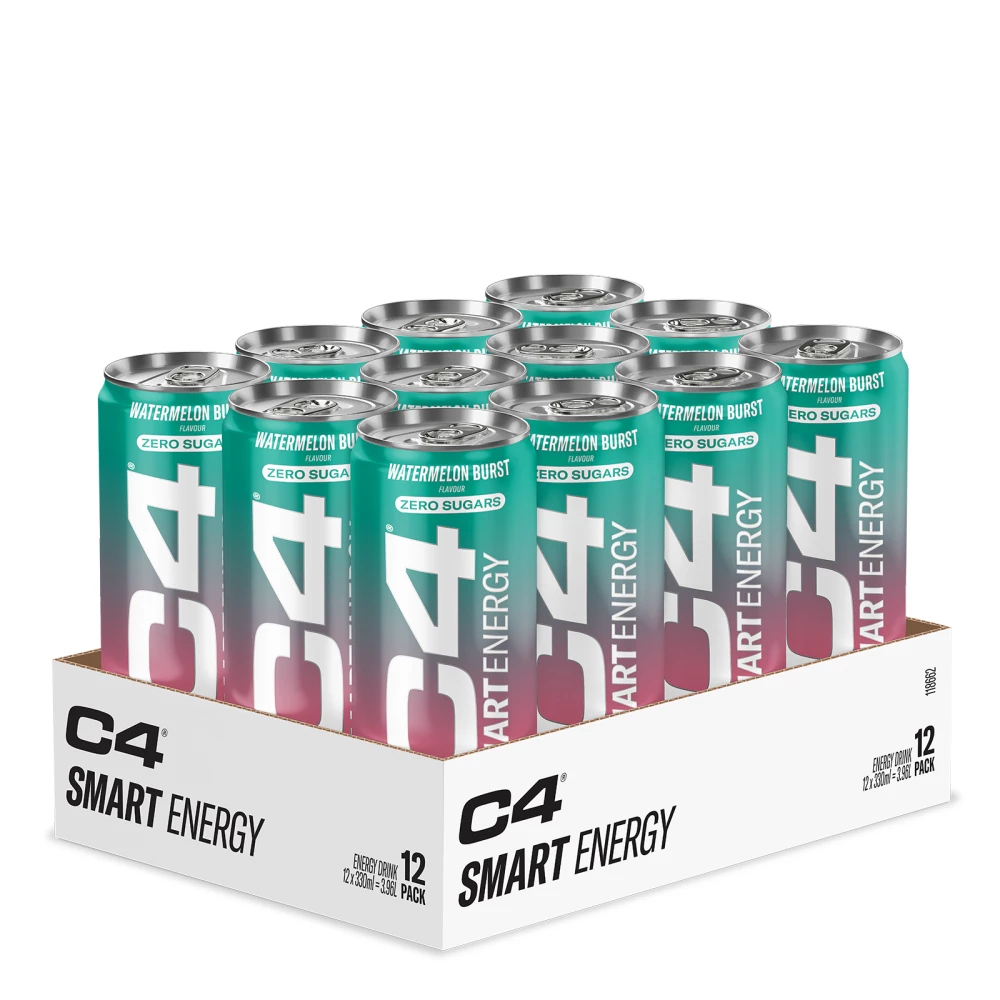 C4 Smart Energy - Pack de 12, Watermelon Burst