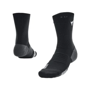 Chaussettes Project Rock ArmourDry Playmaker Mid - M, Black