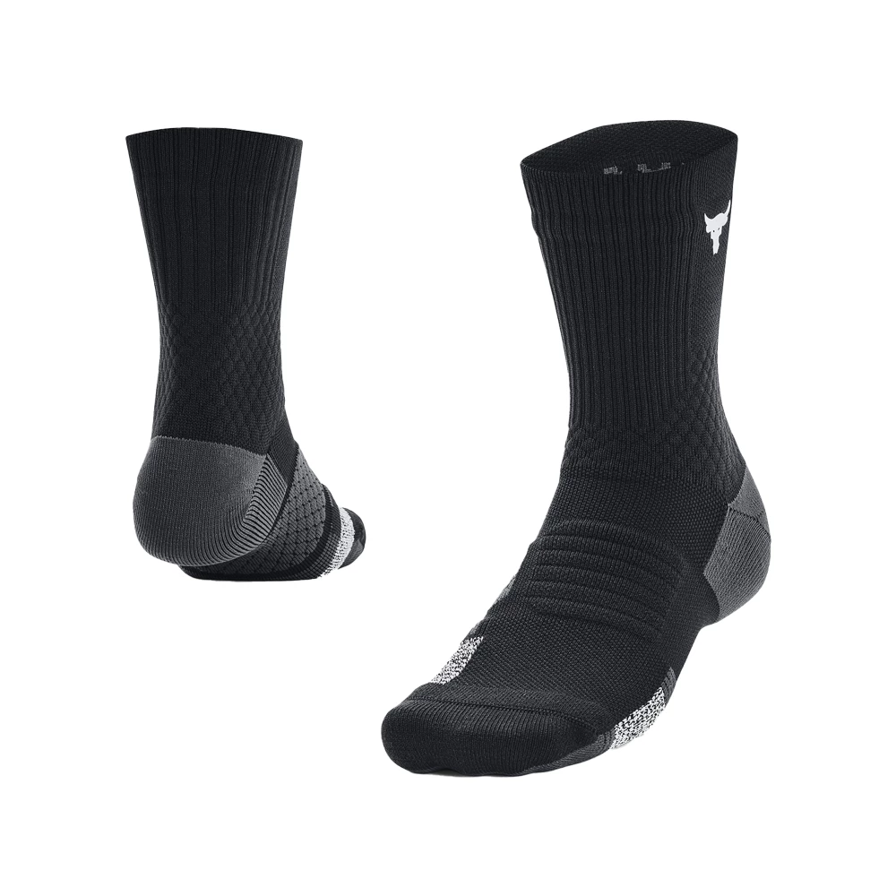 Chaussettes Project Rock ArmourDry Playmaker Mid - L, Black