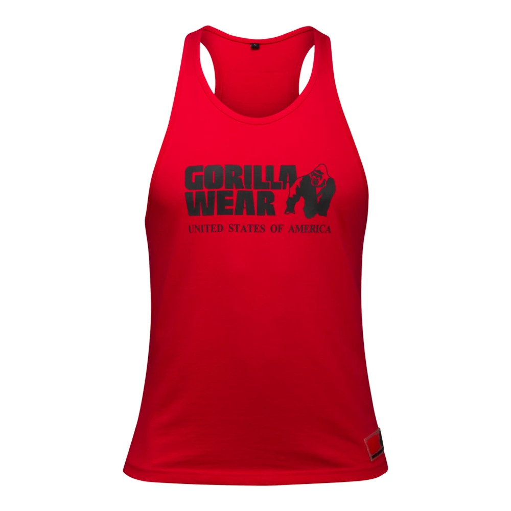 Classic Tank Top - L, Tango Red