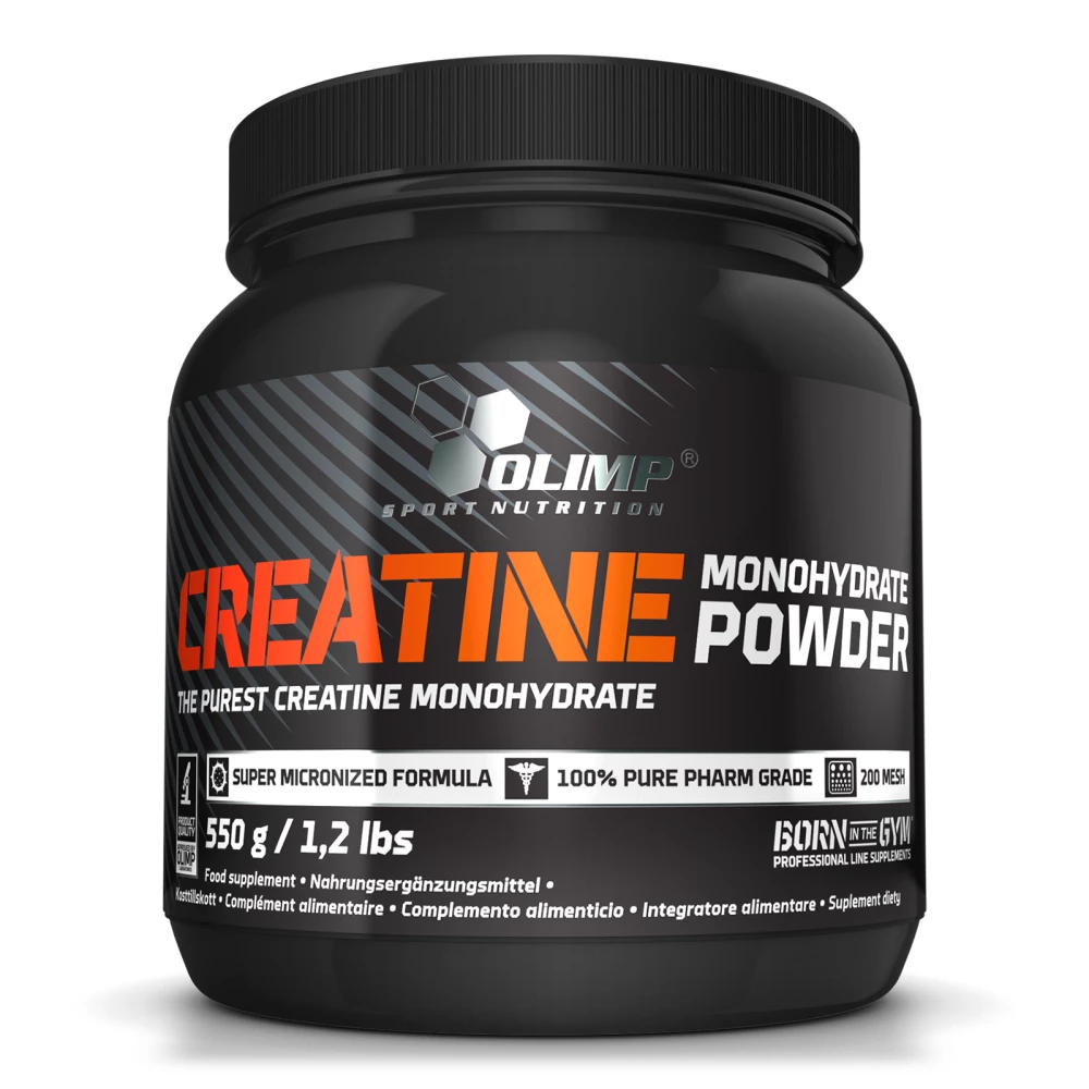 Creatine Monohydrate Powder - 550g, Saveur neutre