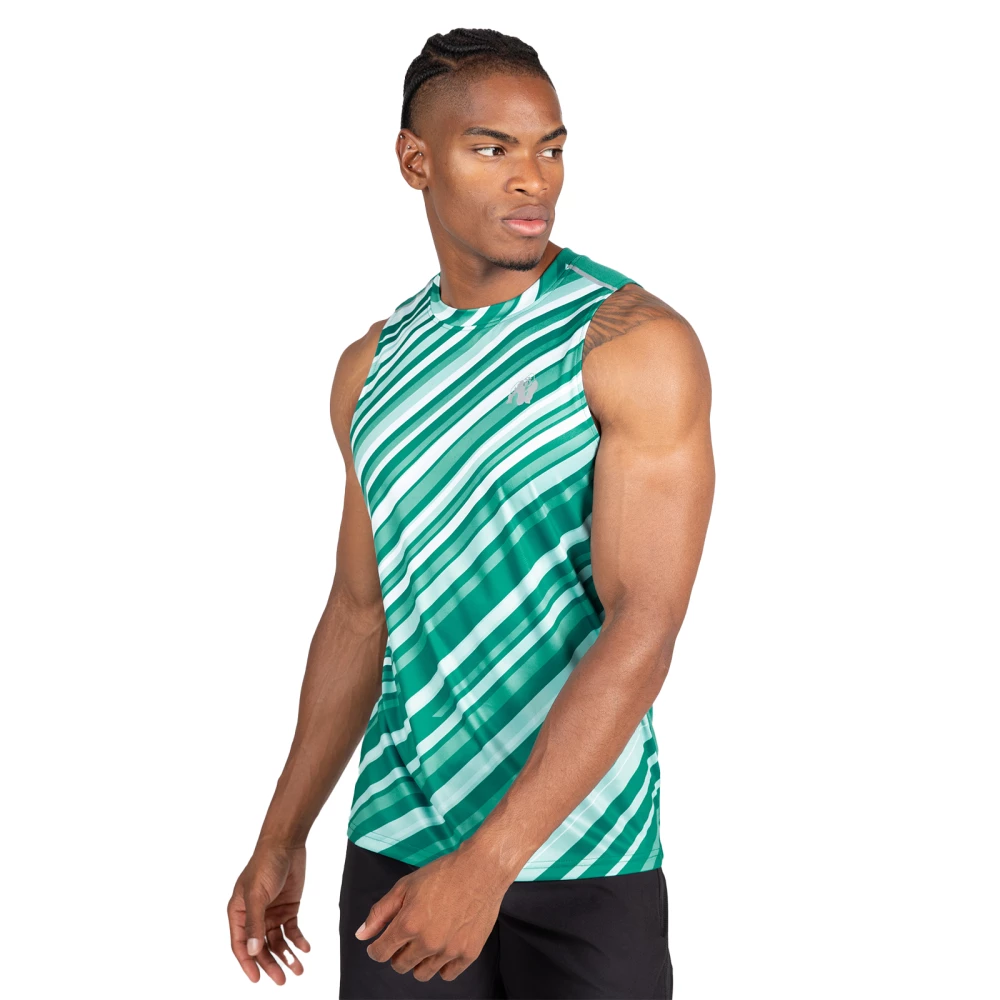 Easton Tank Top - S, Teal Green