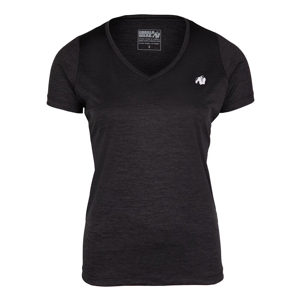 Elmira V-Neck T-Shirt - XS, Black