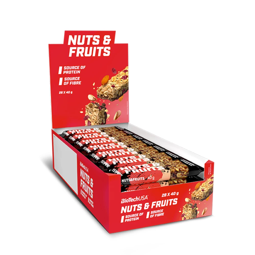 Energy Bars - Boite de 28, Nuts & Fruits