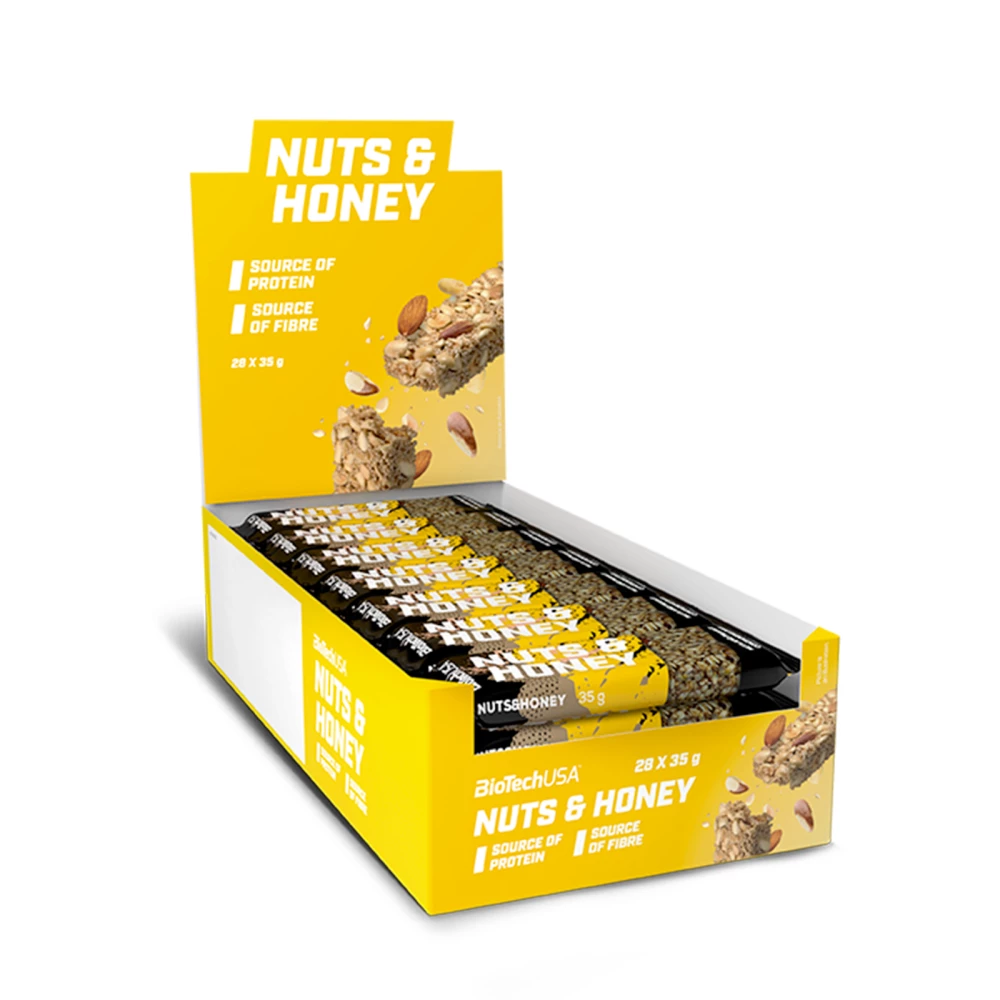 Energy Bars - Boite de 28, Nuts & Honey