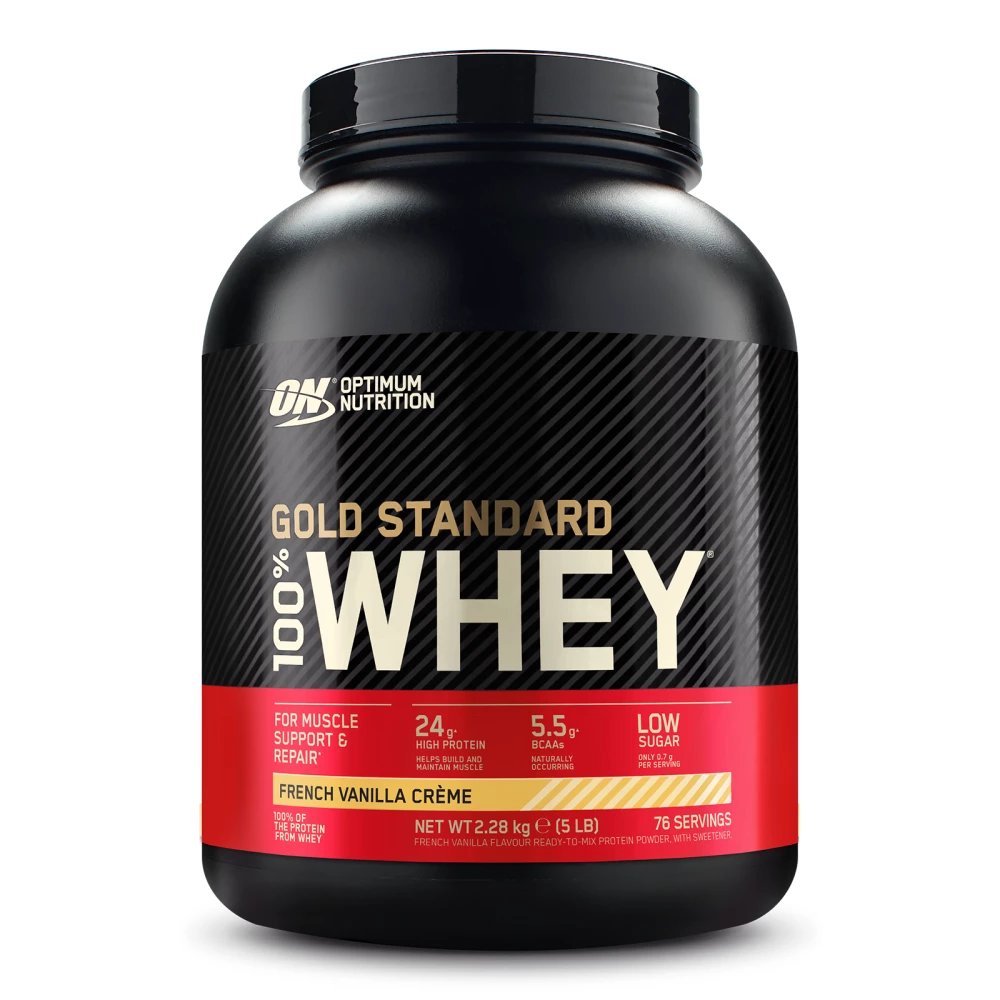 Gold Standard 100% Whey - 2270g, French Vanilla Cream
