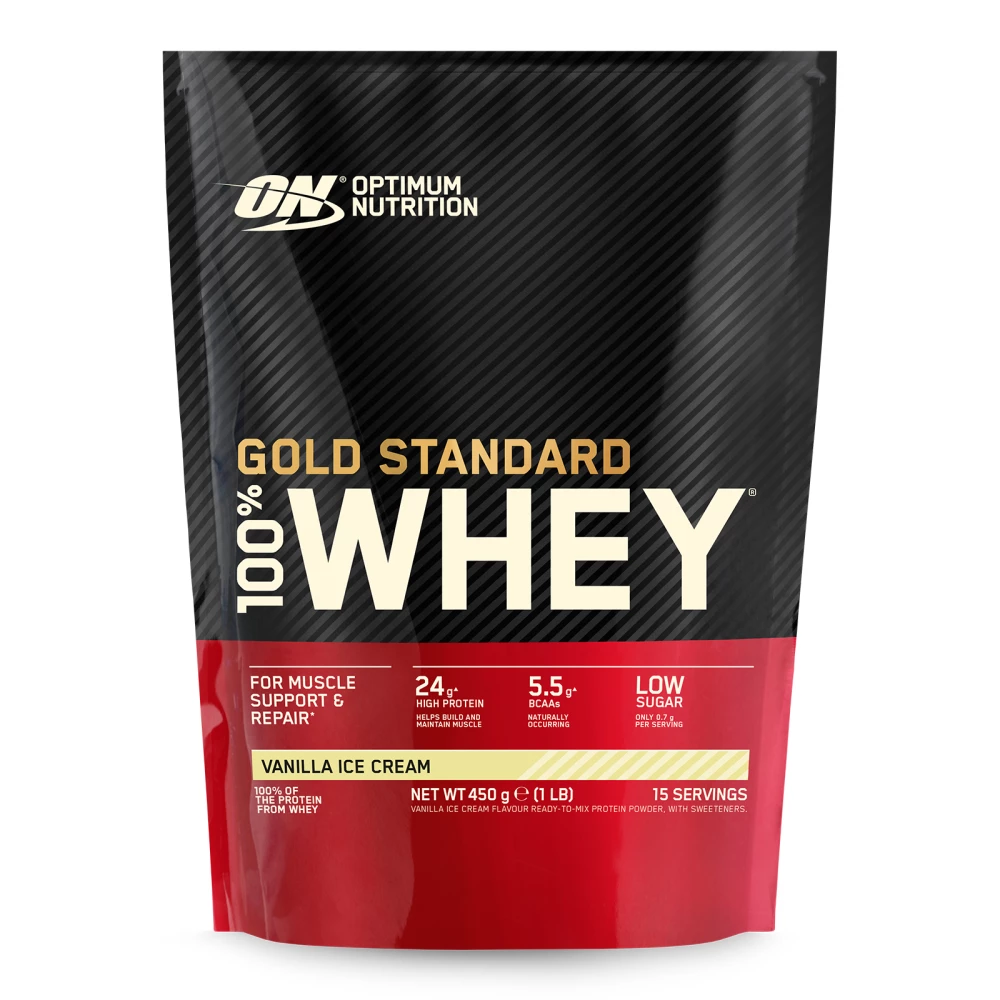 Gold Standard 100% Whey - 450g, Vanilla Ice Cream