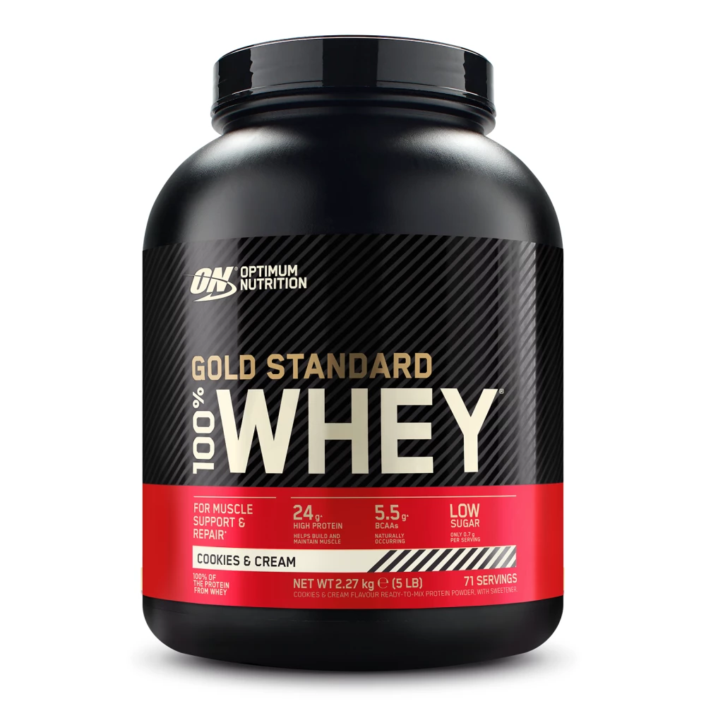Gold Standard 100% Whey - 2270g, Cookies & Cream