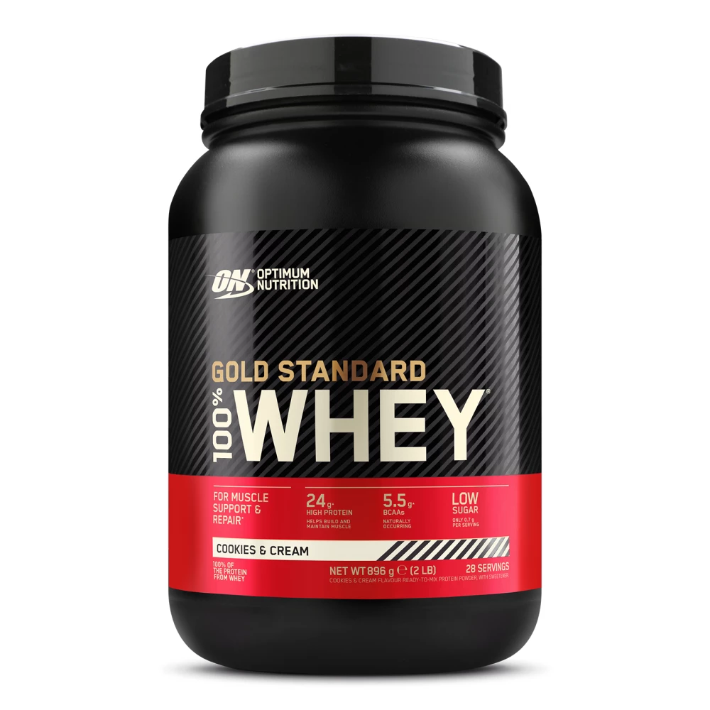 Gold Standard 100% Whey - 900g, Cookies & Cream