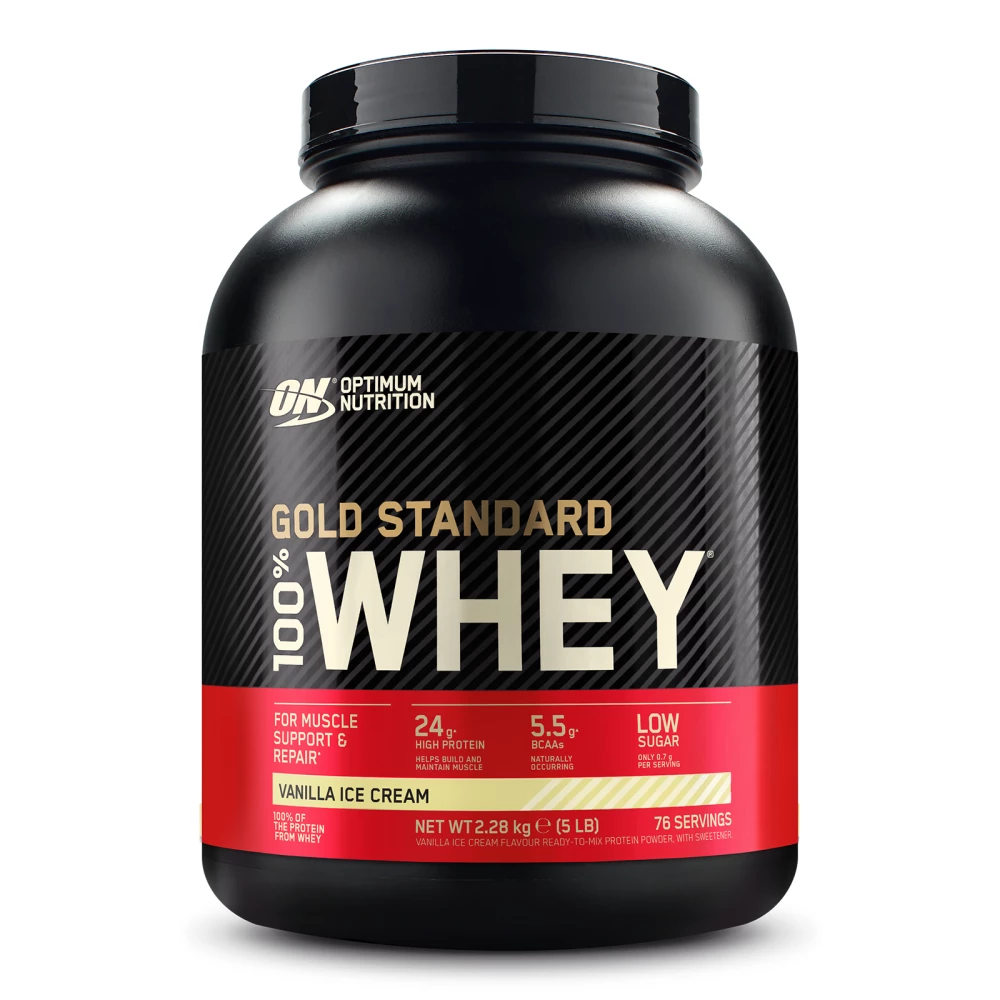 Gold Standard 100% Whey - 2270g, Vanilla Ice Cream