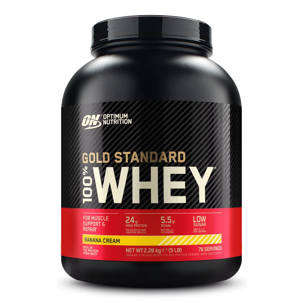 Gold Standard 100% Whey - 2270g, Banana Cream