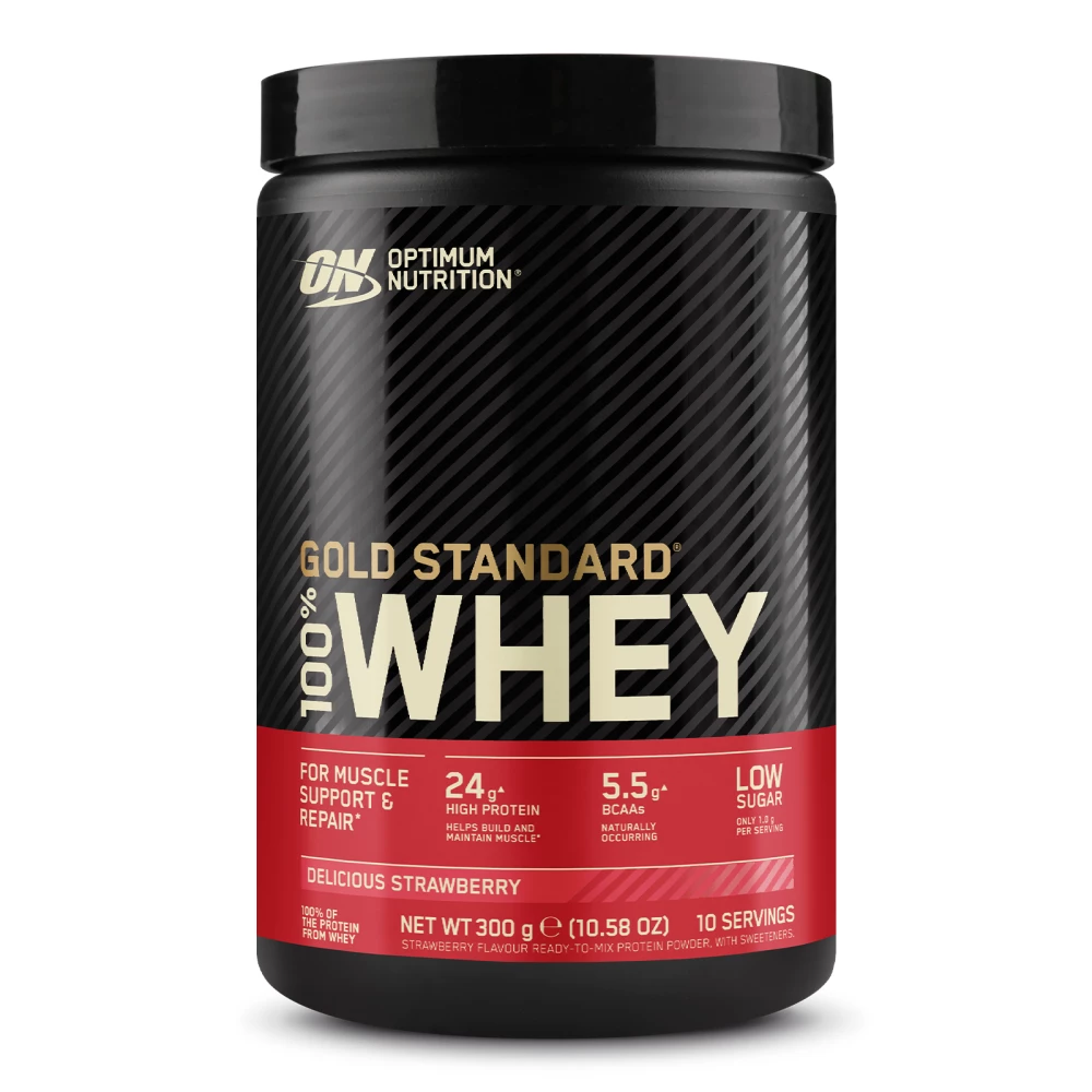 Gold Standard 100% Whey - 300g, Delicious Strawberry