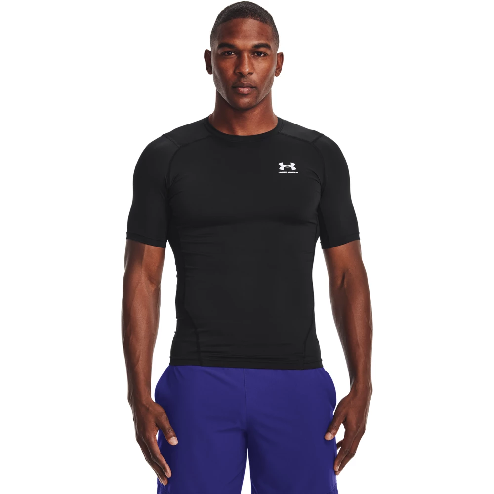Haut à manches courtes HeatGear® - M, Black