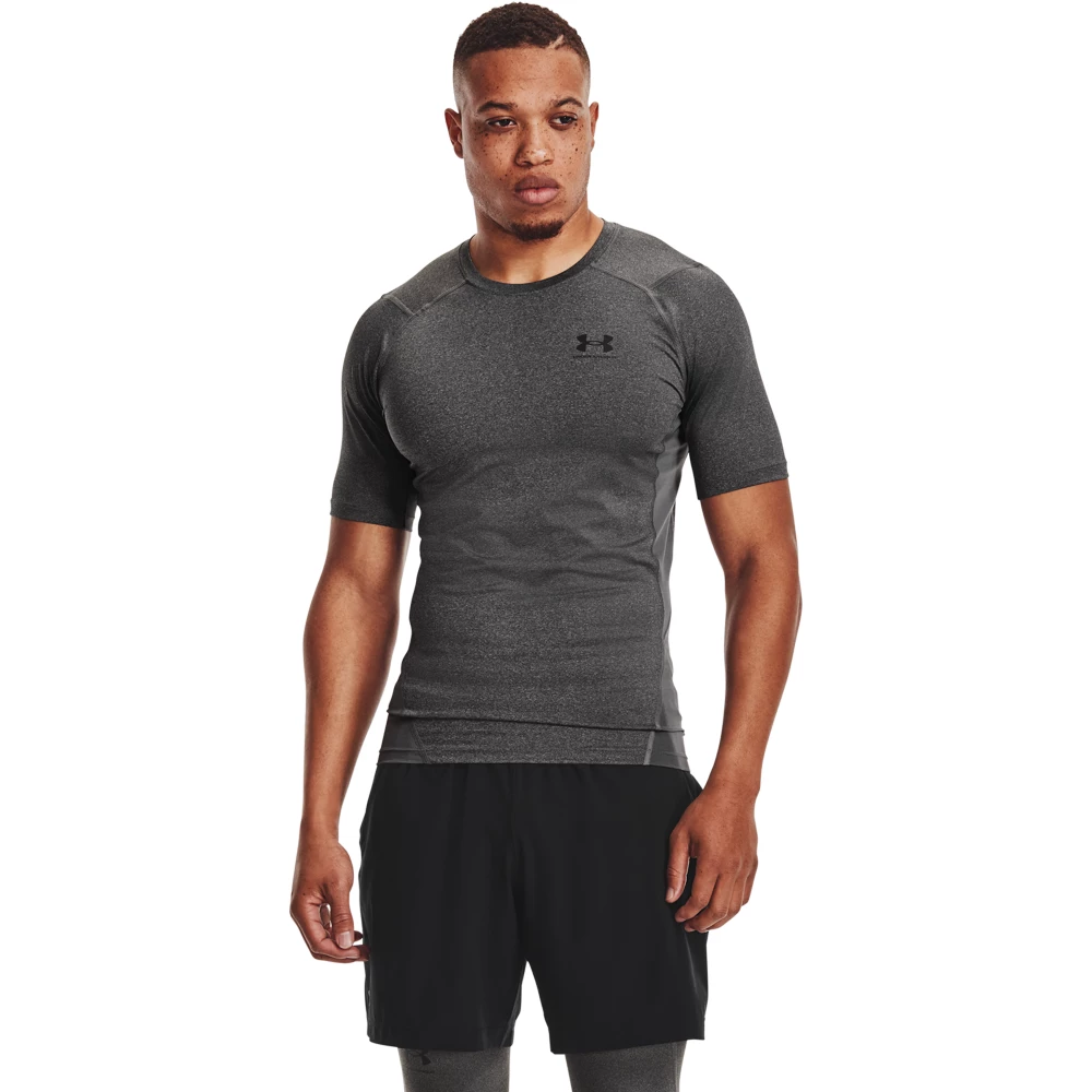 Haut à manches courtes HeatGear® - M, Gray