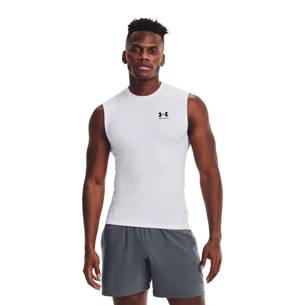 Haut sans manches HeatGear® Under Armour - L, White